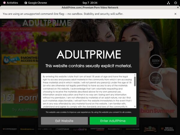 Adultprime.com With Visa