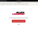 Alex Legend Discount Tour