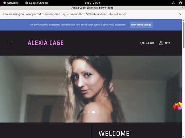 Alexiacage.modelcentro.com With Amex