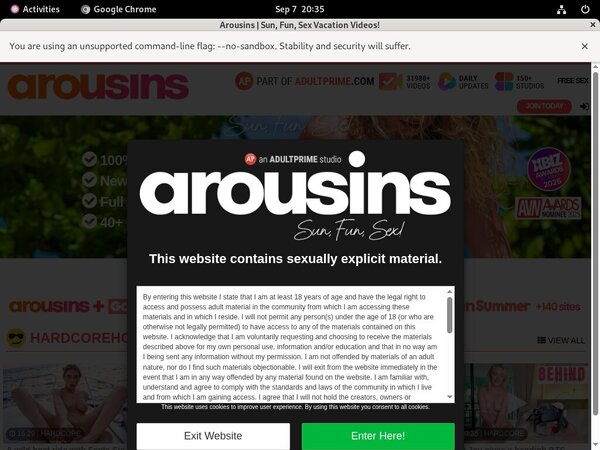 Arousins Renew Membership