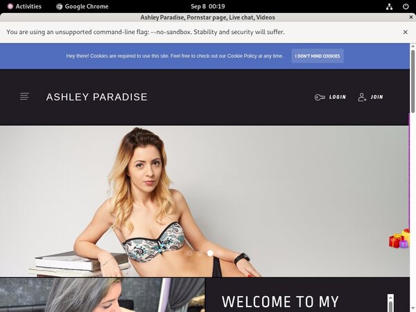 Ashley Paradise Join Form