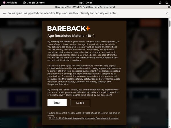 Barebackplus.com Channel