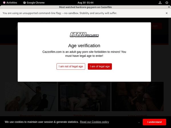 Cazzo Accounts And Passwords