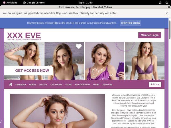 EveLawrence Wnu.com Page EveLawrence Wnu.com Page