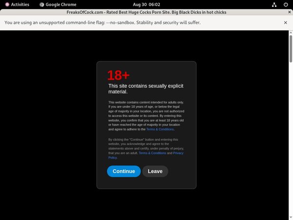 Freaksofcock Freies Konto