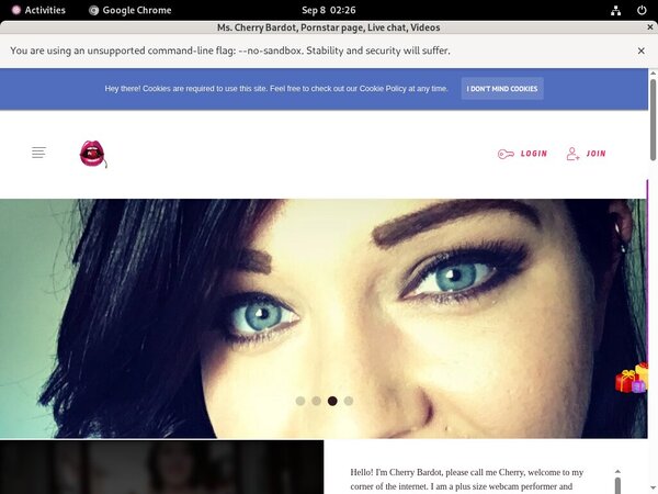Free Acc For Cherrybardot.com