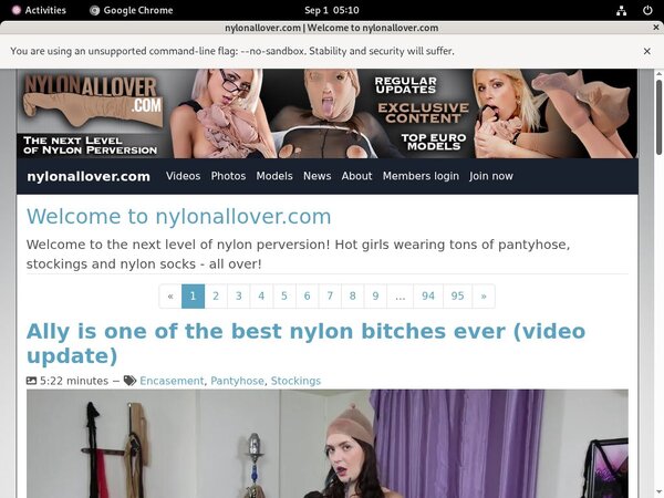 Free Nylonallover Preview