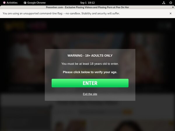 Free Pee On Her Account Login