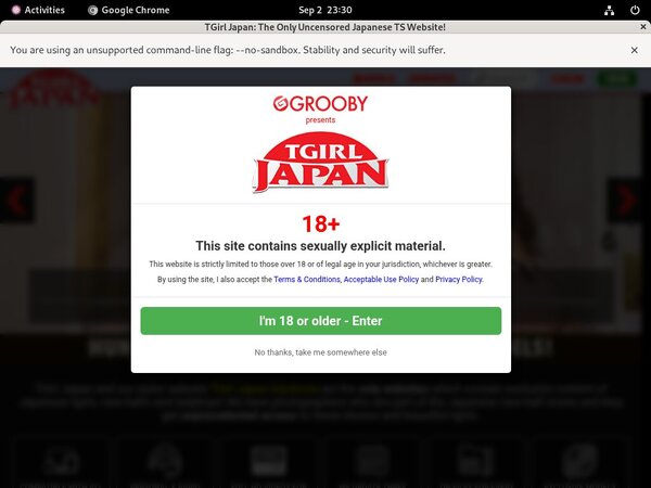 Free TGirl Japan Membership Discount