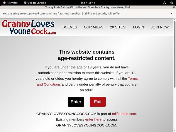 Granny Loves Young Cock Premium Discount