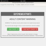 Guysinsweatpants Website Password