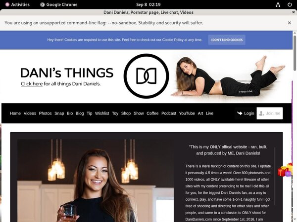 How To Get Dani Daniels Free