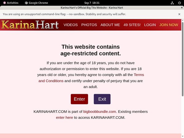 Karina Hart Premium Login