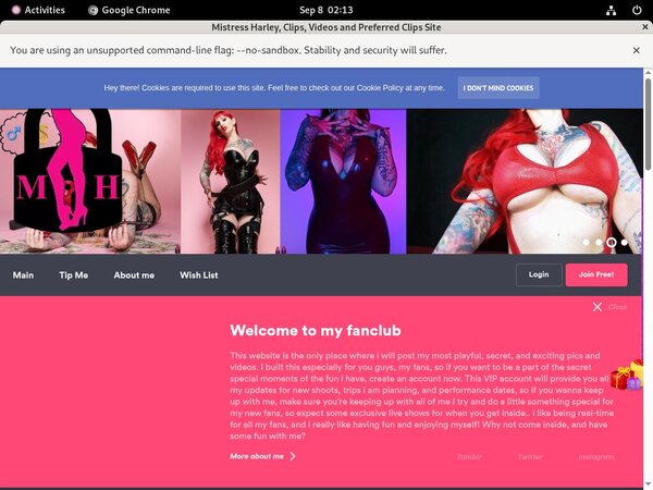 Mistress Harley GXBill
