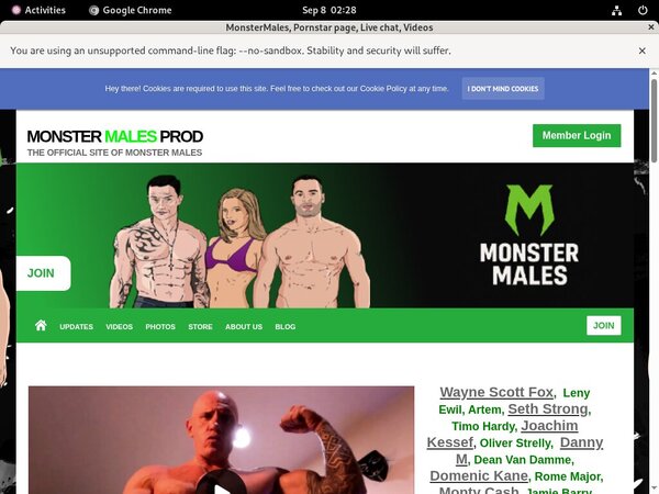 MonsterMales Pornstar