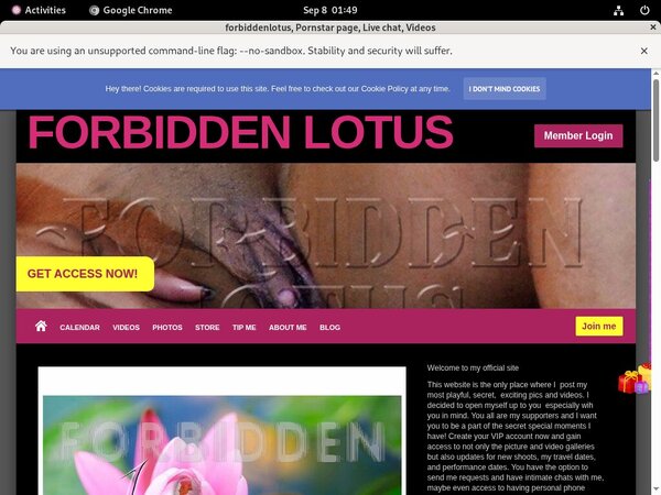 New Forbiddenlotus Discount Deal