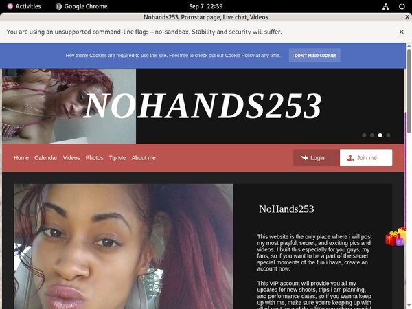 Nohands253 Pay Pal Account