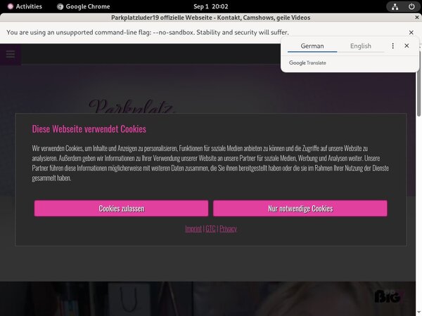 Parkplatzluder19 Payment Methods