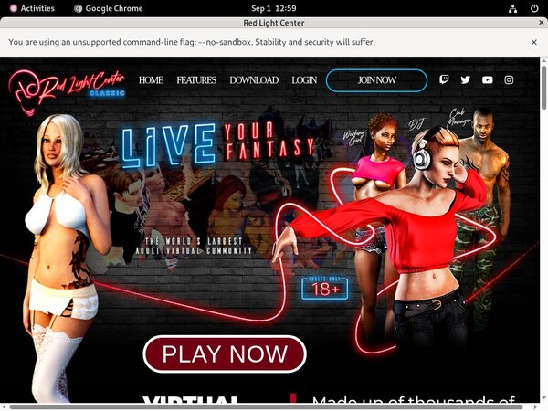 Redlightcenter.com Premium Login