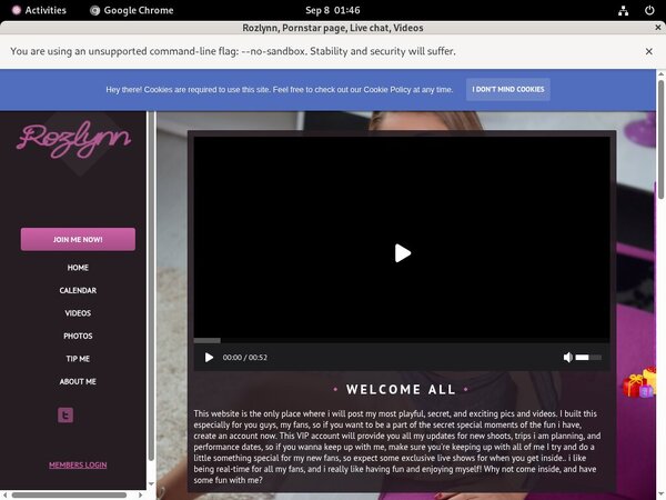 Rozlynn.modelcentro.com Android
