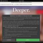Signup Deeper Paypal