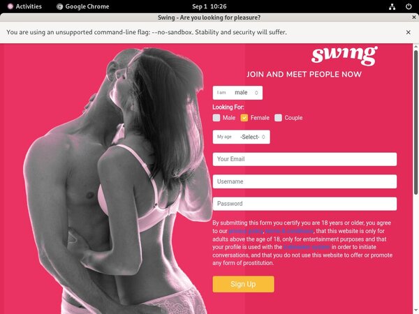 Swing.net Join With ClickandBuy