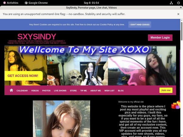 Sxysindyxoxo.com Hot Sex
