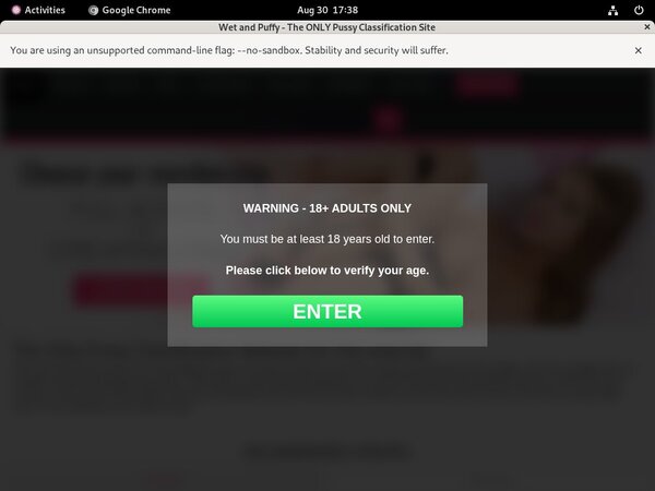 Wet And Puffy New Password