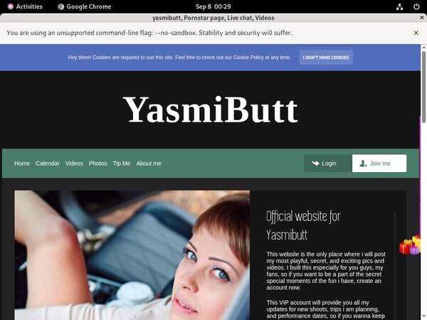 Yasmibutt.modelcentro.com Naked