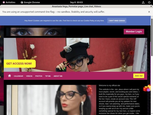 Access Anastasia Vega Free