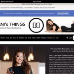 Dani Daniels Billing Page