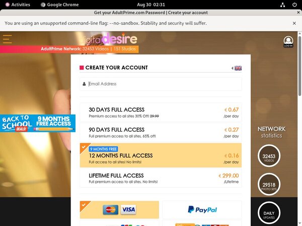 Digital Desire Password And Login