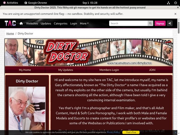 Dirty Doctor Full Account