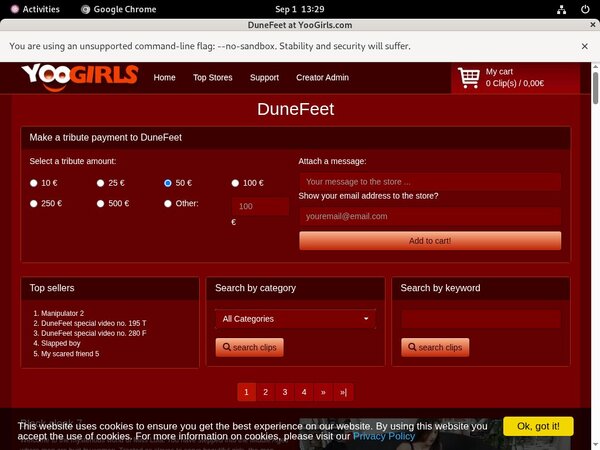 Dunefeet Free Trial Access