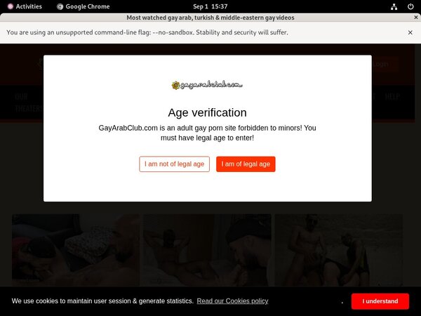 Gayarabclub.com Free Trial Tour