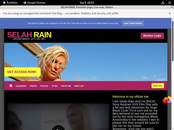 Joining SELAH RAIN