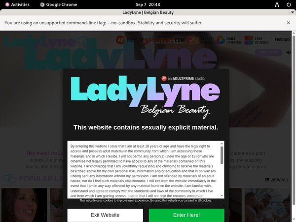 Lady Lyne Tubes