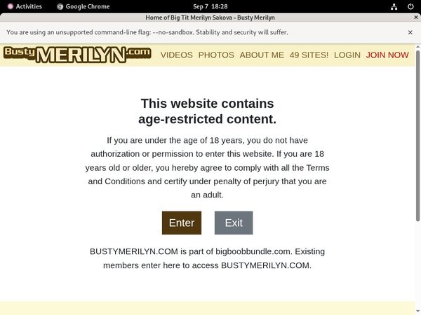 Limited Bustymerilyn.com Promo Limited Bustymerilyn.com Promo