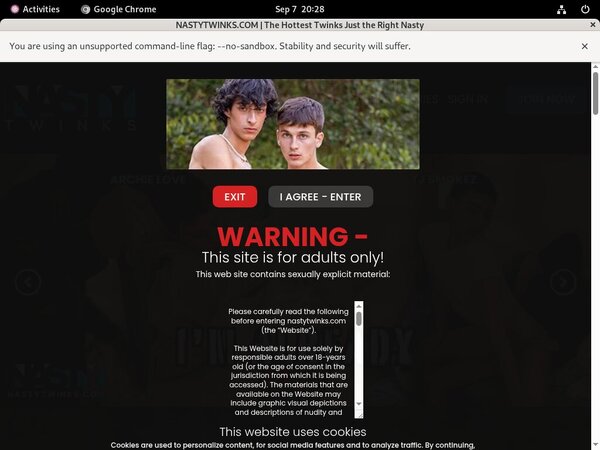 Limited Nasty Twinks Deal