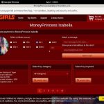 Moneyprincess Isabell Free Login Account
