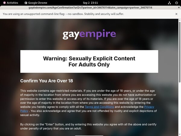New Gay Empire Discount Code