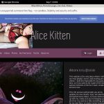 Alice Kitten Discount Trial Offer