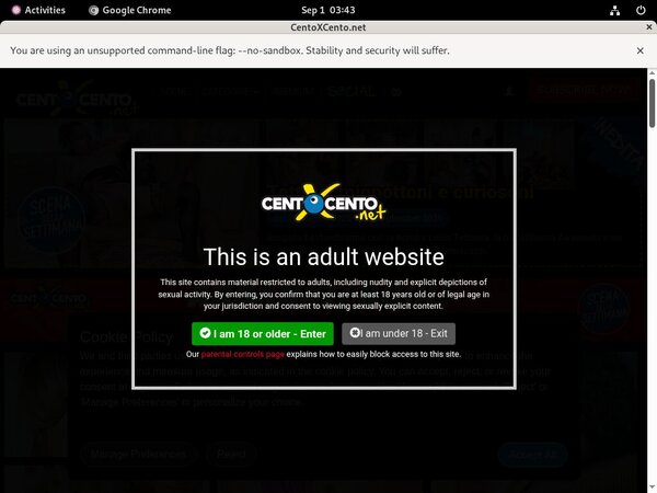 Centoxcento List