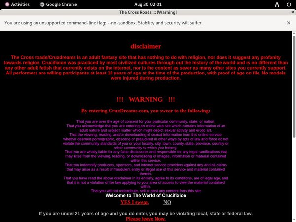 Cruxdreams.com Paswords