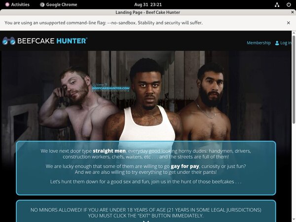 Free Account Of Beef Cake Hunter