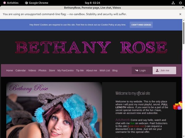 Free BethanyRose Clips