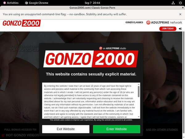 Gonzo2000.com Login