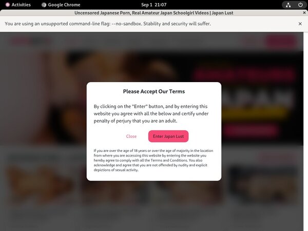 Japan Lust Paypal Join