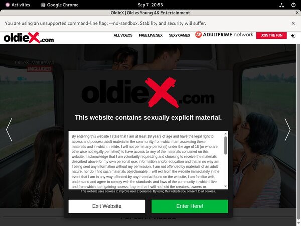 Oldie X Premium Logins