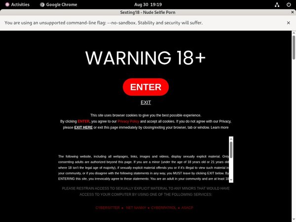 Sexting18.com Paypal?